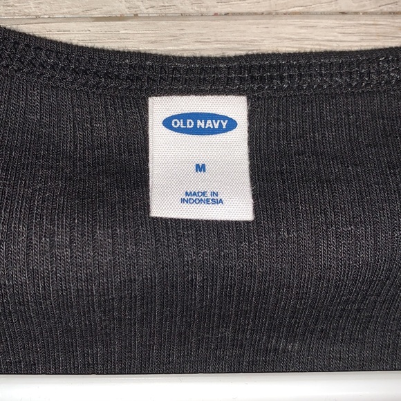 Black Lace-up Tank - Picture 2 of 3